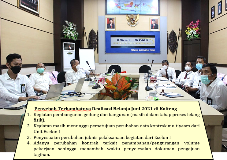 Realisasi Belanja APBN di Kalteng di Bawah Target