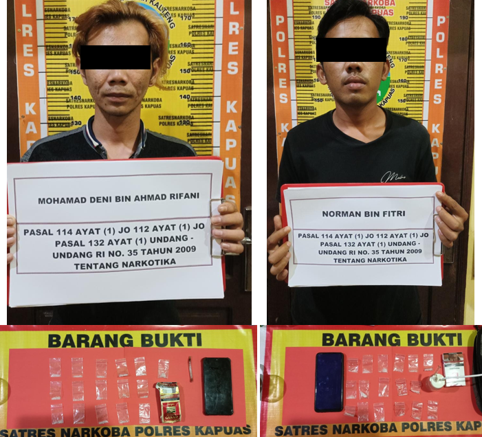 2 Pengedar Sabu Diamankan  di Ferry Penyeberangan