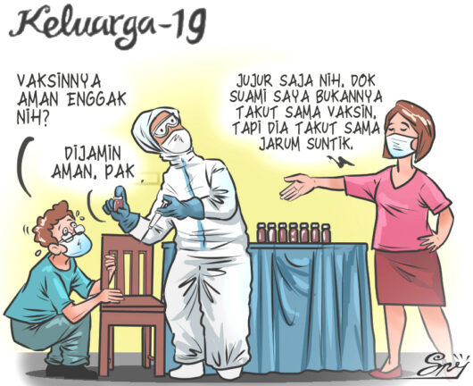 Warga Kotim Takut Divaksin Moderna