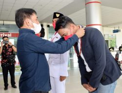 Dispora Sambut Kedatangan Paskibraka Nasional