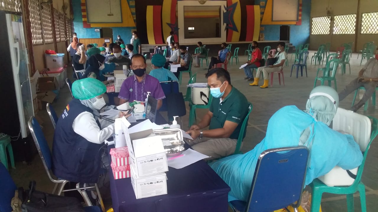 PT.SINP-PBNA Dukung Percepatan Vaksinasi