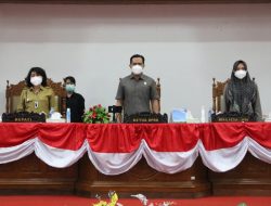 Taty Narang Sampaikan KUPA PPAS Perubahan APBD 2021 dan Raperda Tentang Kepemudaan