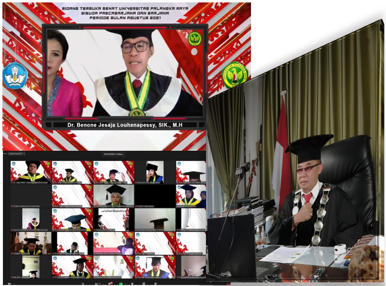 UPR Gelar Wisuda Pascasarjana dan Sarjana Periode Agustus 2021