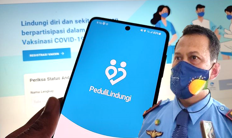 Penumpang Pesawat Wajib Miliki Aplikasi PeduliLindungi