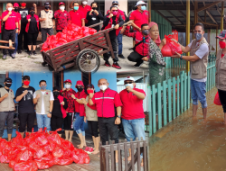 DPC dan Baguna PDIP Bantu Korban Terdampak Banjir Palangka Raya DPC dan Baguna PDIP Bantu Korban Terdampak Banjir Palangka Raya