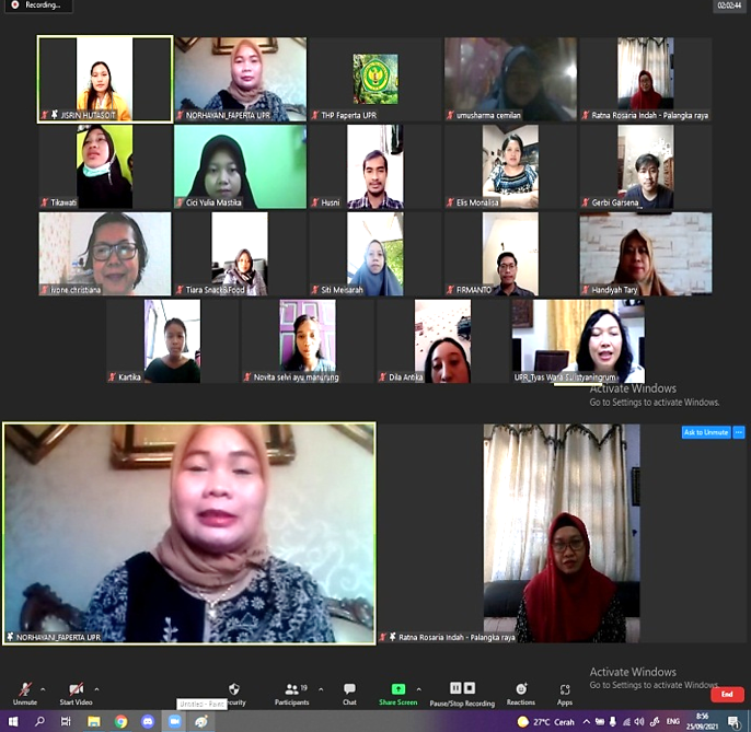 Sharing Ilmu Sanitasi Standar di POKLAHSAR Berkah Gawi Hapakat Program Pengabdian Dosen UPR Pendamping Wirausaha Masyarakat