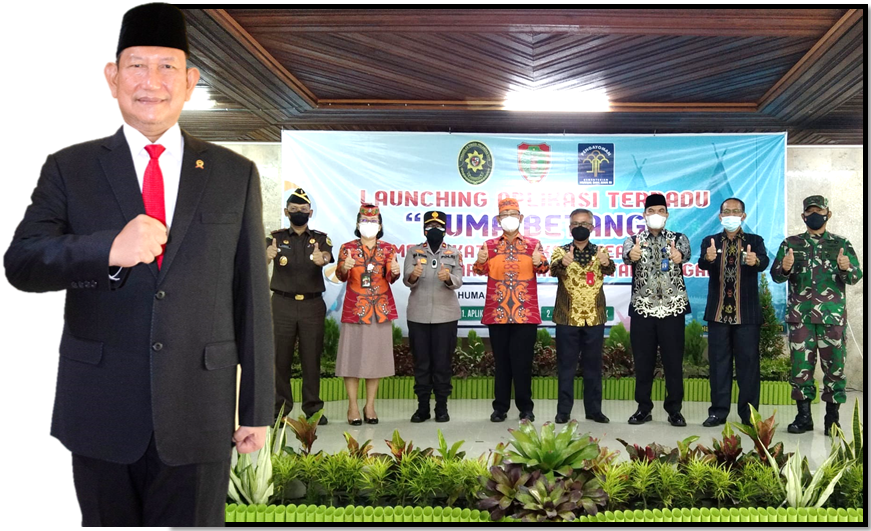 Aplikasi Huma Betang Permudah Izin Besuk Tahanan