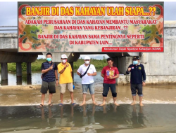 BANJIR- Perusahaan Tak Membantu, Warga DAS Kahayan Protes BANJIR- Perusahaan Tak Membantu, Warga DAS Kahayan Protes