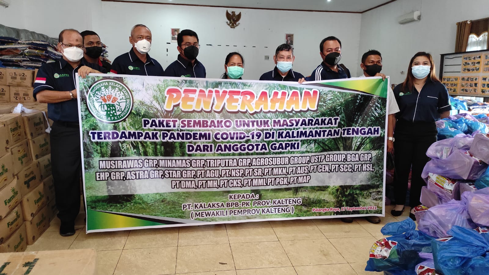 GAPKI Bantuan Korban Banjir dan Covid-19