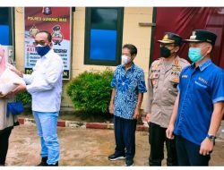 PT SKS Bagikan 500 Paket Sembako untuk Peserta Vaksin PT SKS Bagikan 500 Paket Sembako untuk Peserta Vaksin