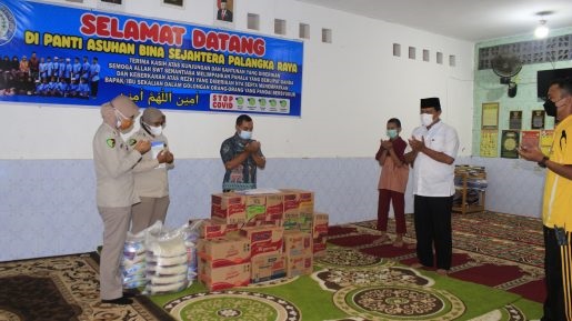 RS Bhayangkara Santuni Anak Yatim di Panti Asuhan Bina Sejahtera