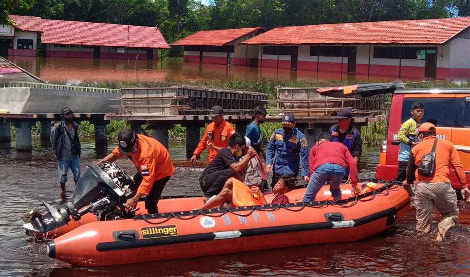 Banjir Kurun Sampai di Tumbang Nusa