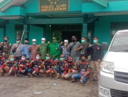 PC NU Bartim Serahkan Bantuan Kepada Korban Banjir di Katingan