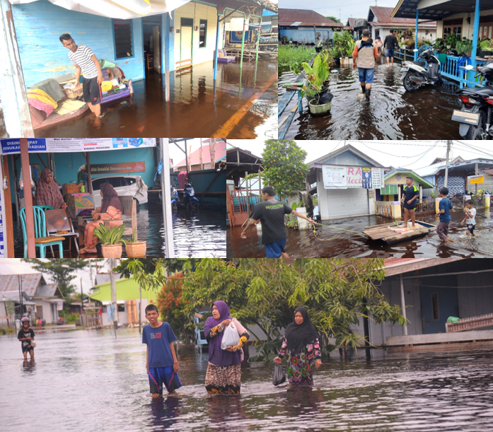 12 Kelurahan di Palangka Raya Terdampak Banjir 