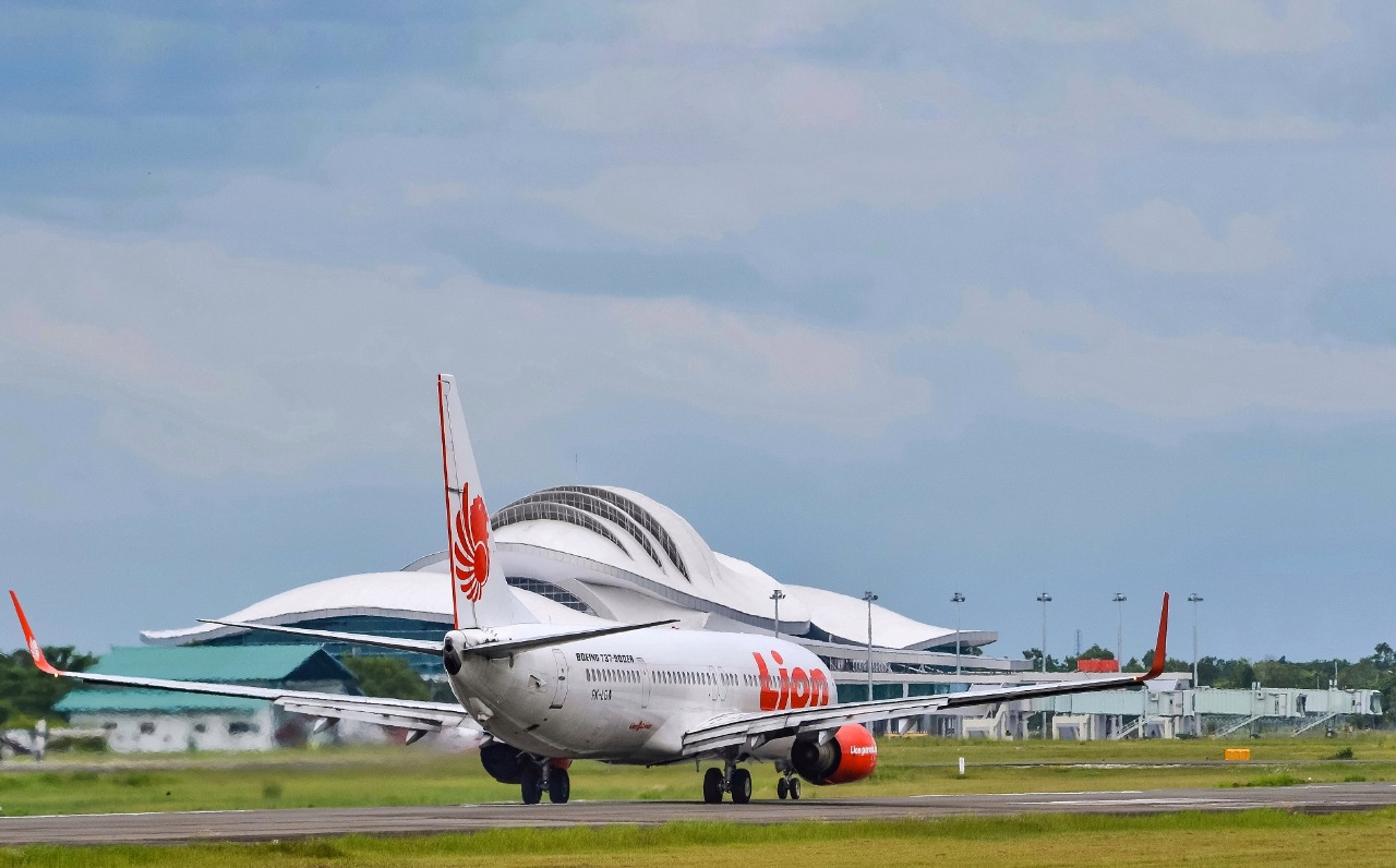 Covid-19 Melandai, Penerbangan di Kalteng Sedikit Membaik