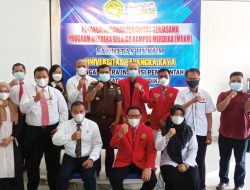 FH UPR Jalin MOU Bersama Kejati Kalteng dan Bawaslu