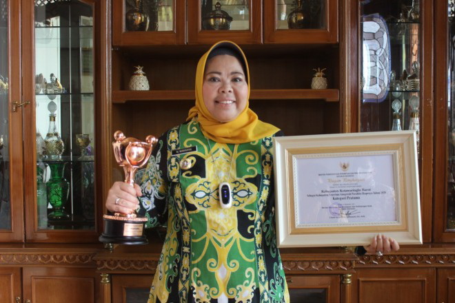 Kobar Raih Penghargaan APE Kementerian PPPA