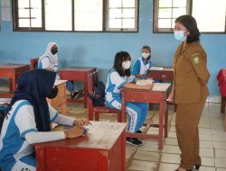 SMP di Palangka Raya Simulasi PTM Terbatas