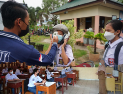 SMKN 1 Palangka Raya Uji Coba PTM Terbatas