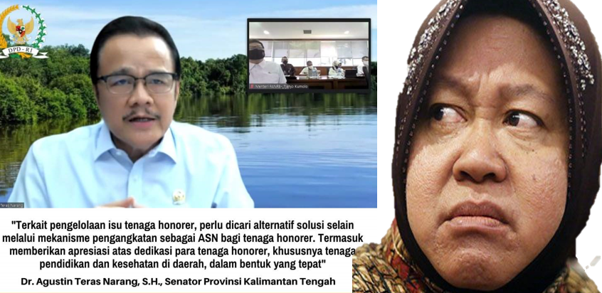 Teras Sesalkan Sikap Emosional Mensos Risma