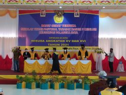 STIPAS Tahasak Danum Pambelum Gelar Wisuda