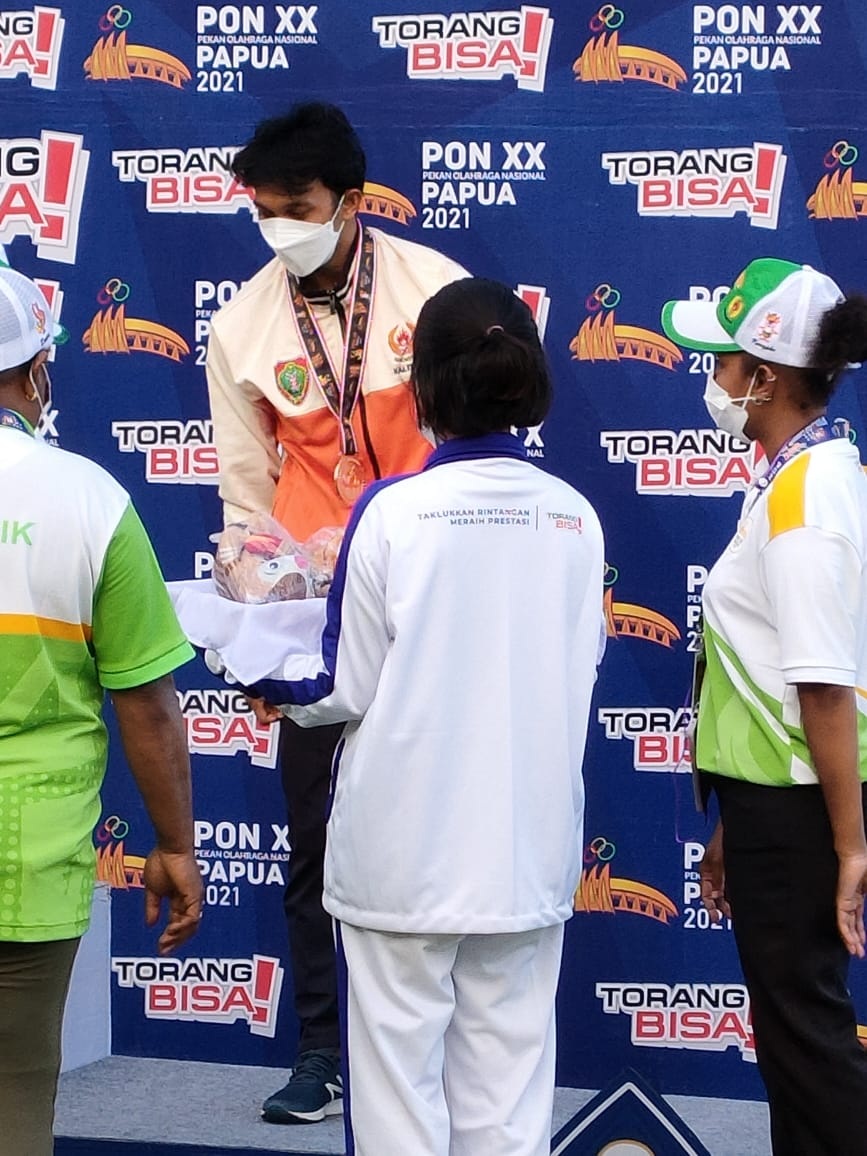 PON XX PAPUA-Eko Rimbawan Tambah Perunggu Kalteng