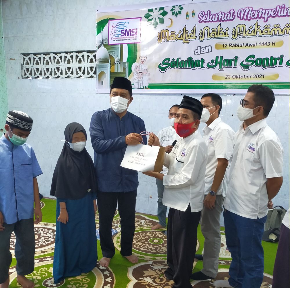 SMSI Kalteng Silaturahmi ke Panti Asuhan Bina Sejahtera