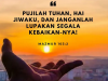 Jangan Lupakan Tuhan Yesus