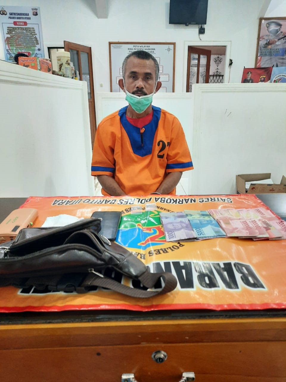 Bawa 2 Paket Sabu, Polisi Amankan Nadi