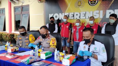 Bandar dan Kurir Sabu Ditangkap