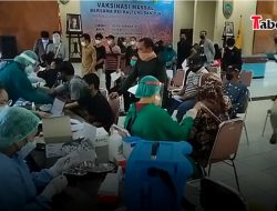 REI KALTENG GELAR VAKSINASI UNTUK WARGA