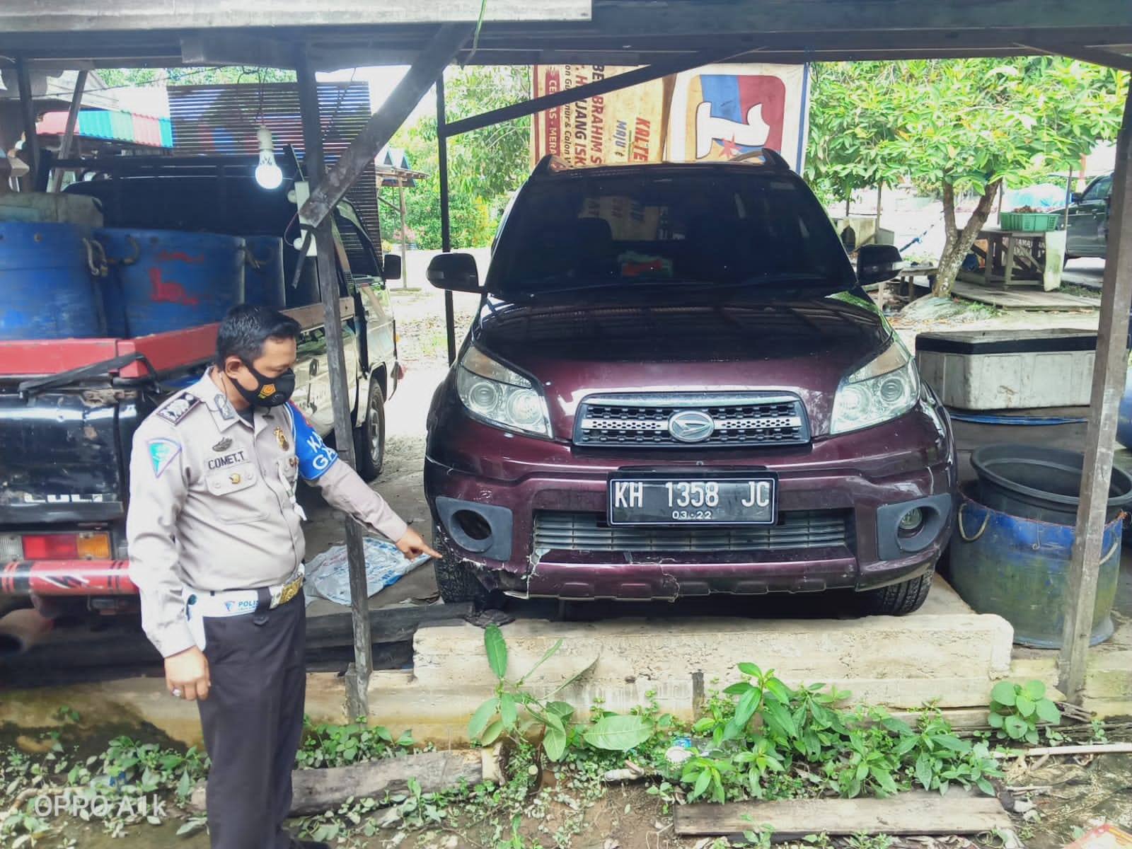 Plat Mobil Tertinggal di TKP, Pelaku Tabrak Lari Diringkus