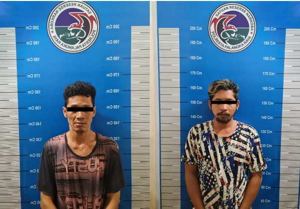 2 Pria Pahandut Seberang Diringkus Miliki 8 Paket Sabu 