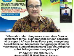 Teras Bawa Pembahasan Virus ASF di Level Nasional