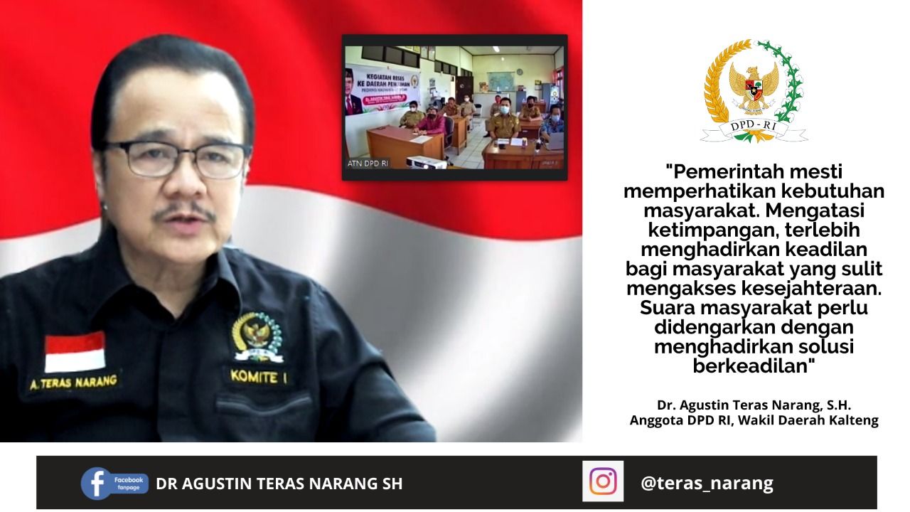 RESES DI GUMAS - Teras: Hak Masyarakat Jangan Sampai Hilang