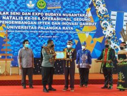 PUNCAK DIES NATALIS KE-58-Rektor UPR Ajak Gelorakan Semangat Huma Betang