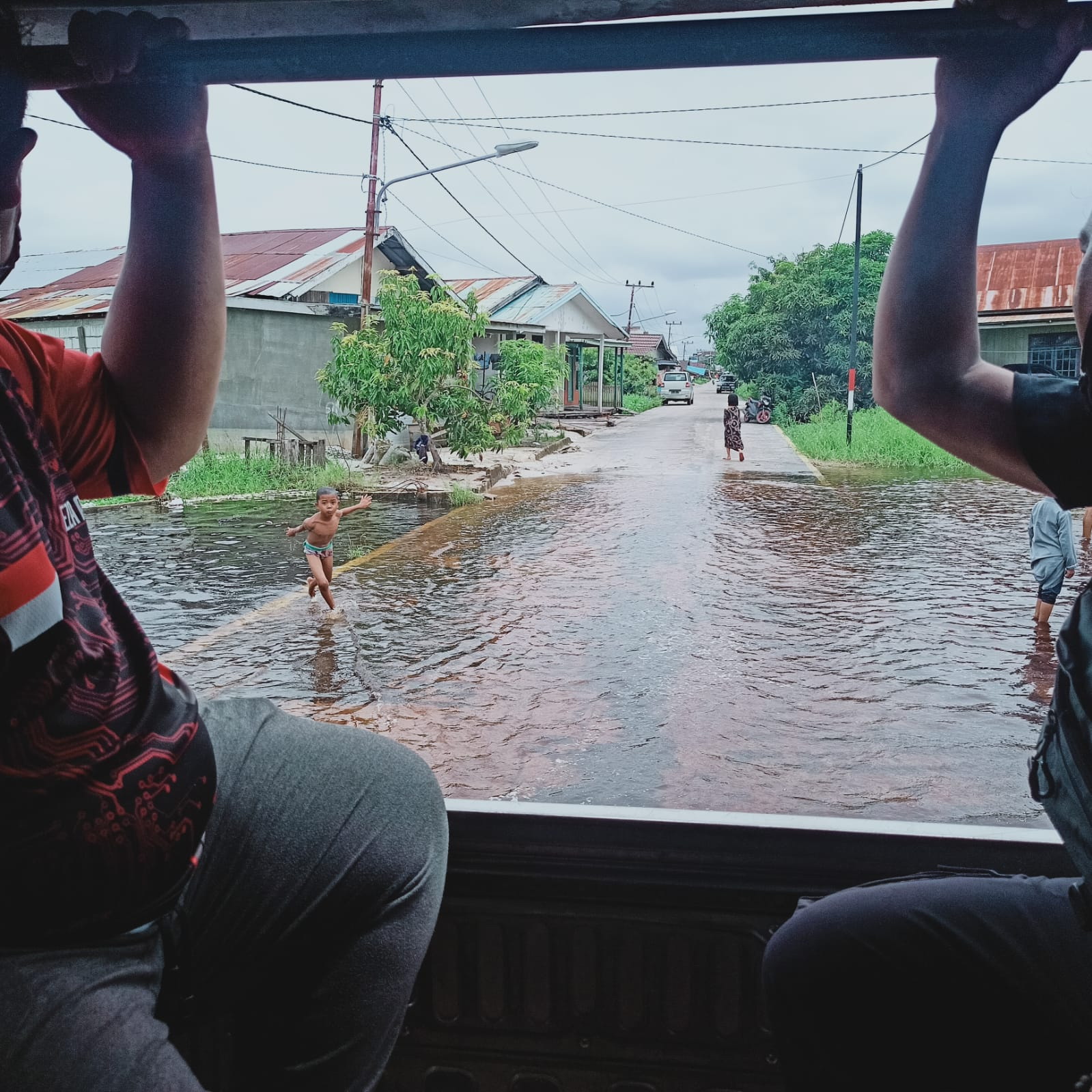 Titik Rawan di Palangka Raya Mulai Terendam Banjir