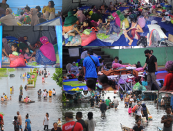 BANJIR PALANGKA RAYA-2.751 Warga Mengungsi ke Posko