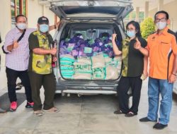 PWI Pulpis Salurkan 50 Paket Sembako