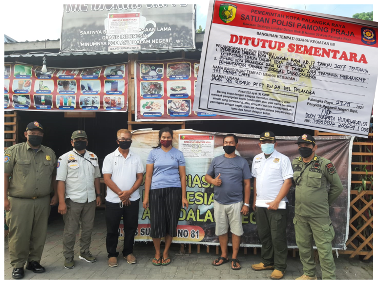 Marak Keributan, Satpol PP Tutup Sementara The Monim Cafe