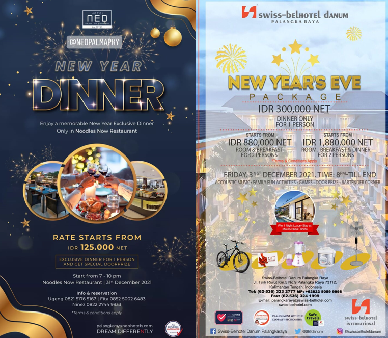 Swiss-Belhotel dan Neo Promo Dinner Tutup Tahun