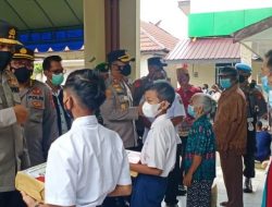 Kapolda Tinjau Vaksinasi Massal di Pulpis
