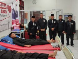 Peringati 1 Abad Perguruan, PSHT Gelar Donor Darah