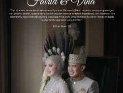 Fairid-Avina Resepsi Pernikahan 8-9 Januari