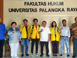 LOLOS KE TAHAP ELEMINASI-Mahasiswa FH-UPR Ikuti Kompetisi Debat Politik Bawaslu RI