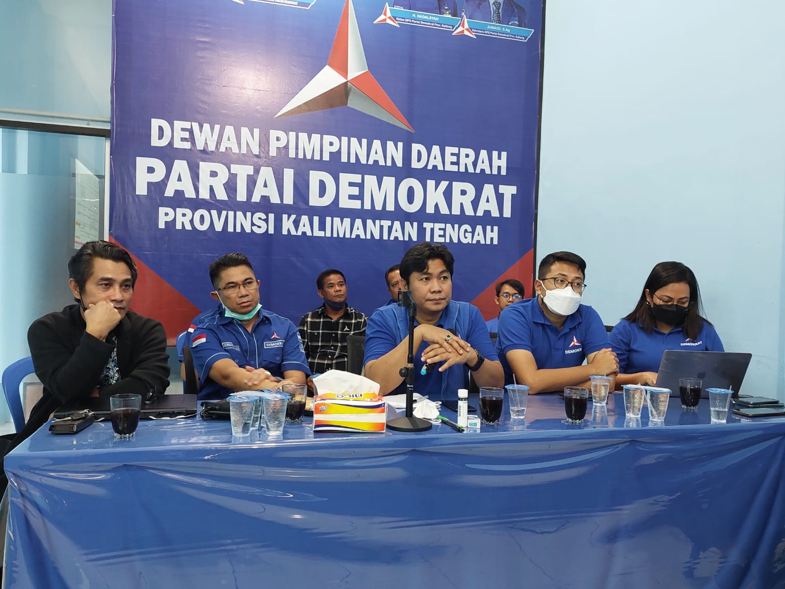 Jumat, Pengurus DPD Demokrat Kalteng Dilantik