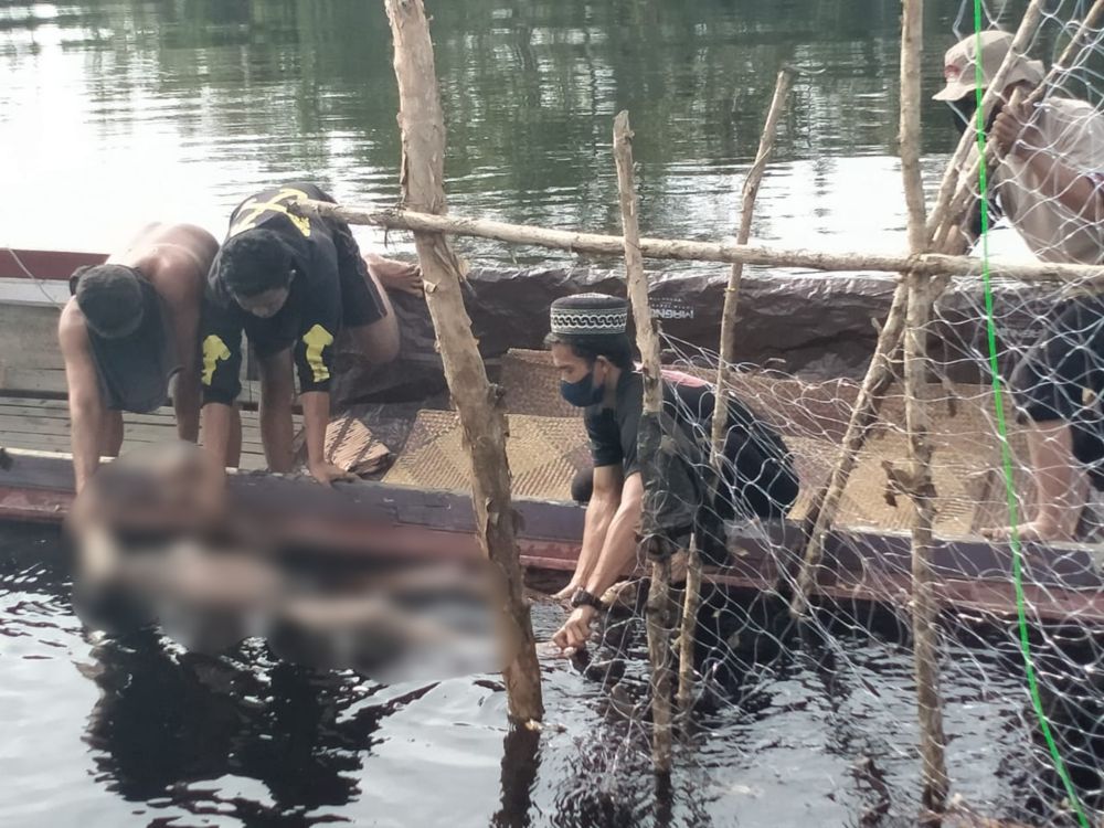 Pria Keterbelakangan Mental Tewas Usai Terjun ke Sungai Sebangau