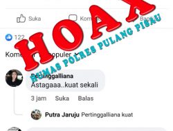 Posting Info Bohong, Pemuda di Sei Jaruju Diamankan Polsek Kahayan Kuala