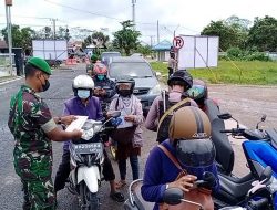 Pengendara Tak Miliki Sertifikat Vaksin Diputar Balik