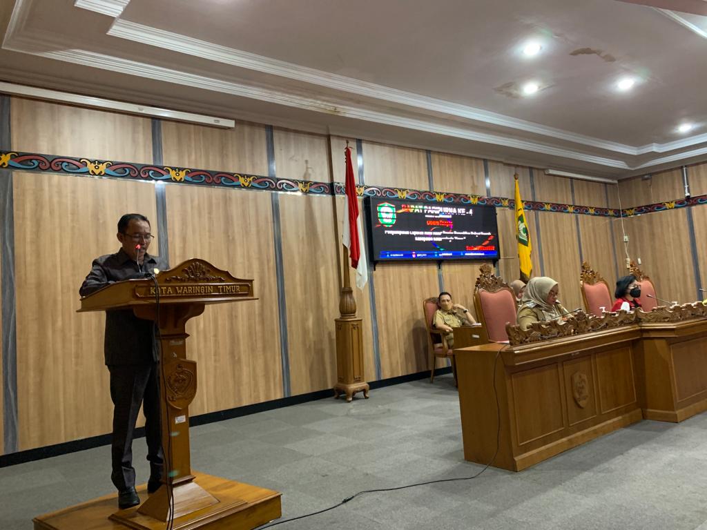 DPRD Kotim Terima LKPJ Bupati Kotim
